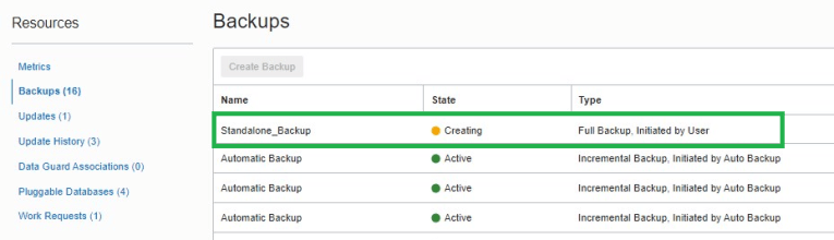Three Ways to backup your Oracle Cloud Databases to Object Storage ...
